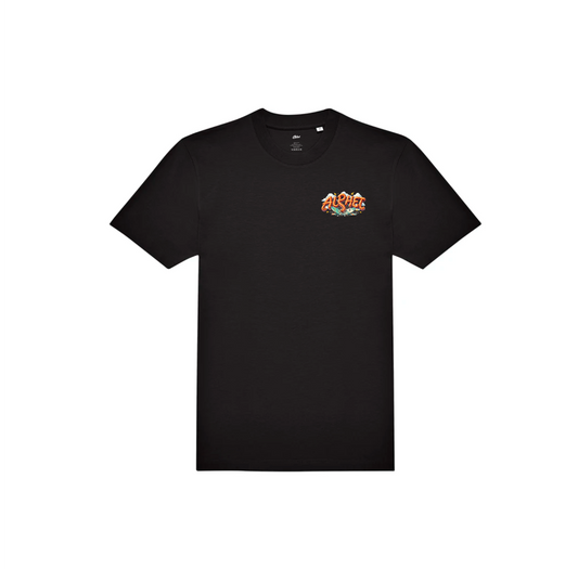 Alphet Ramen Black Tee