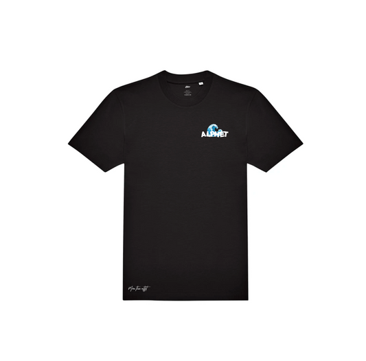 Wave Black Tee