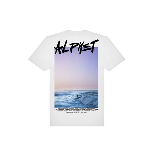 Frame of Mind 'Riding' White Tee