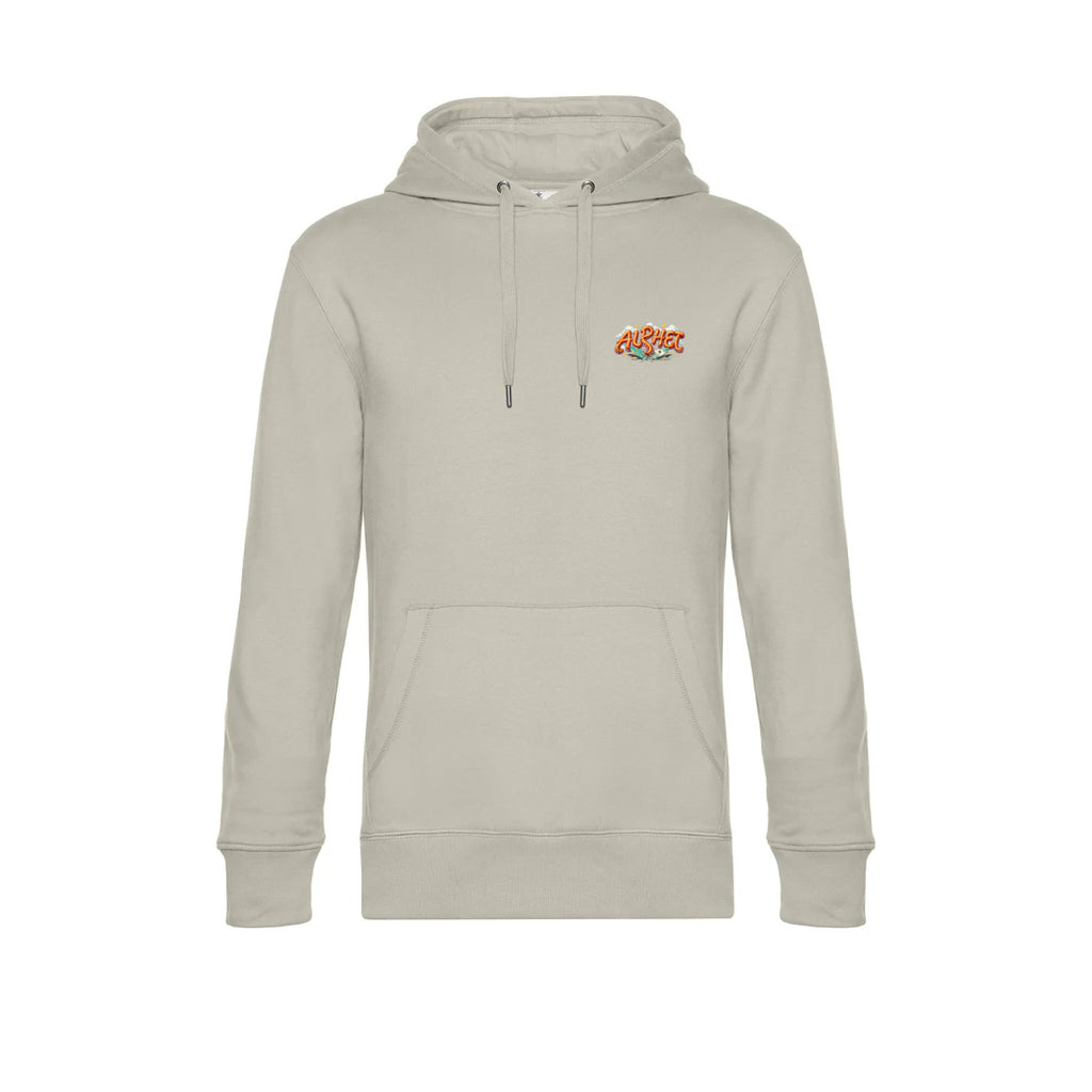 Alphet Ramen Grey Fog Hoodie