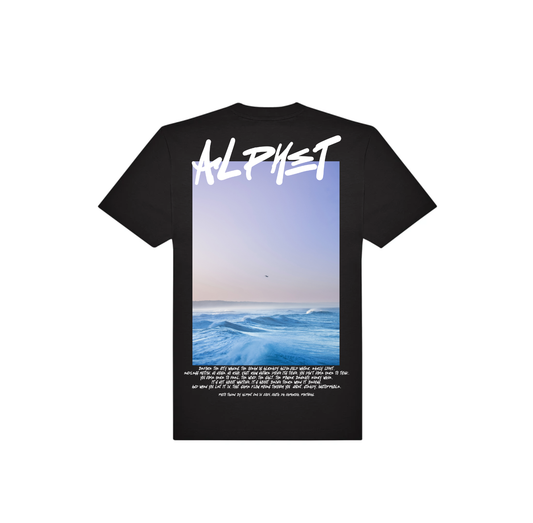 Frame of Mind 'Calma' Black Tee