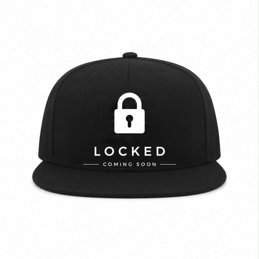 Alphet Box Logo Black Snapback