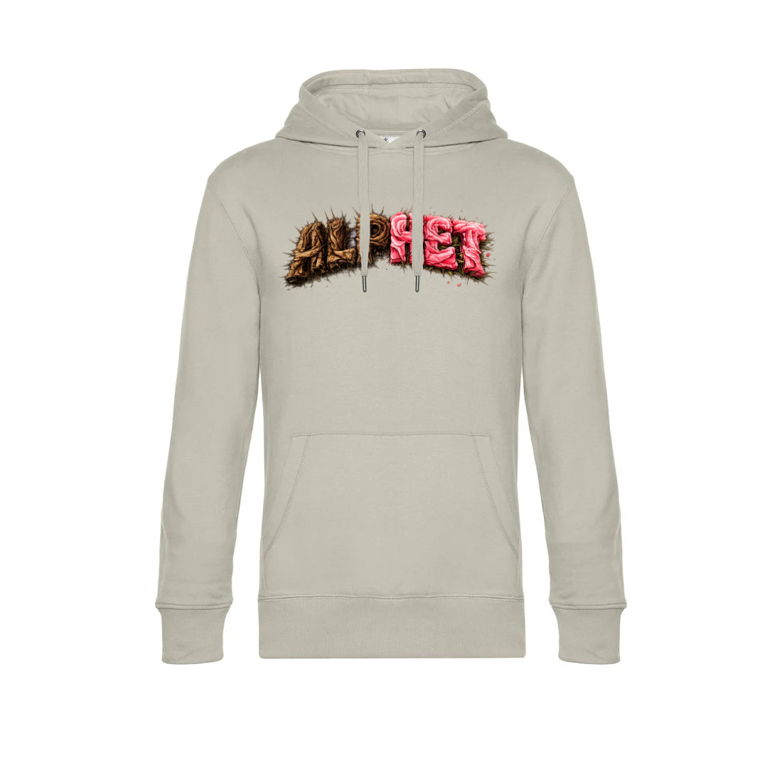 Unzipped Life Grey Fog Hoodie