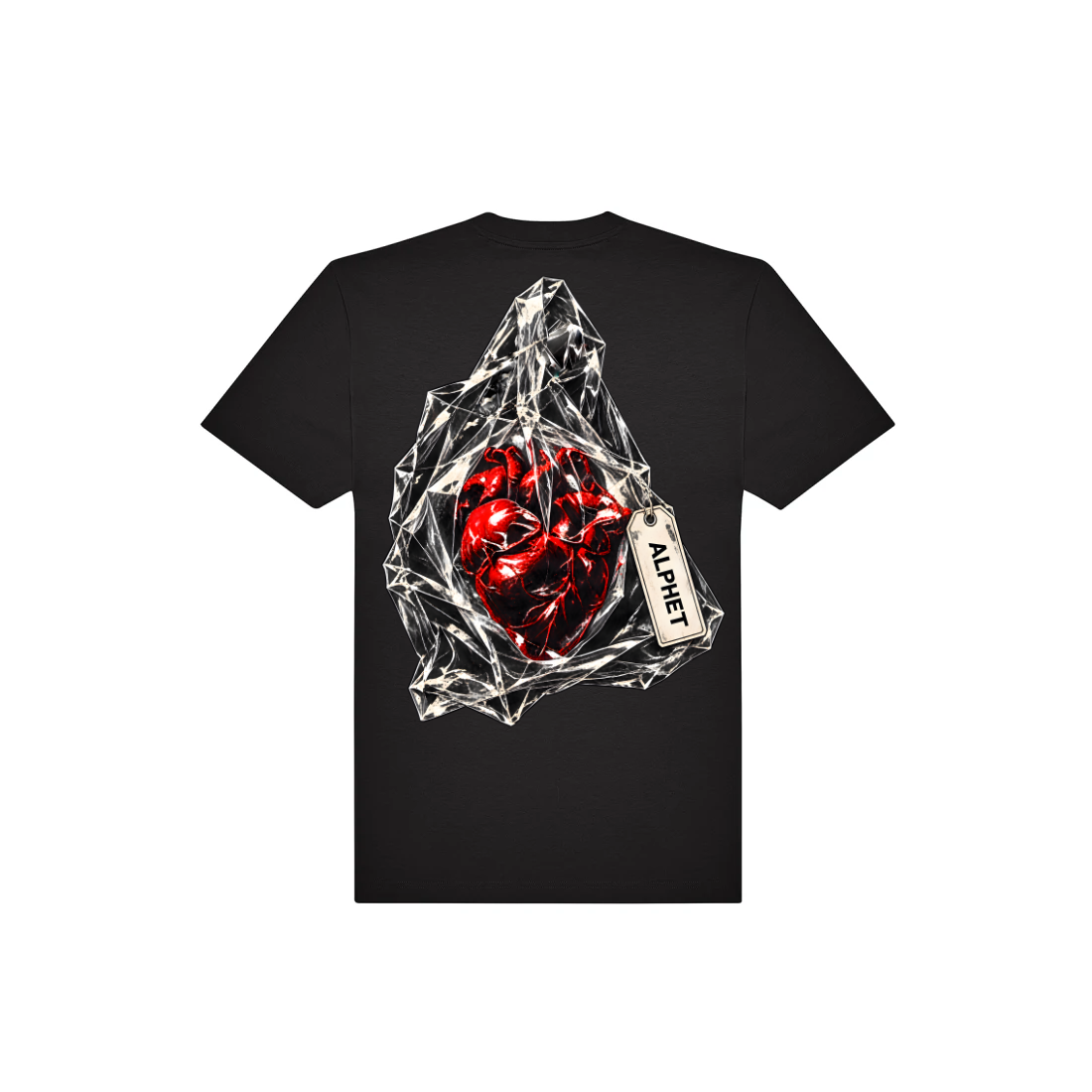 Handle with care Black Tee