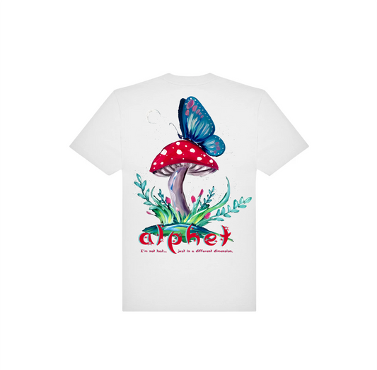 Mushroom Magic White Tee