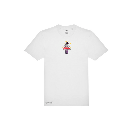 Mushroom Magic White Tee
