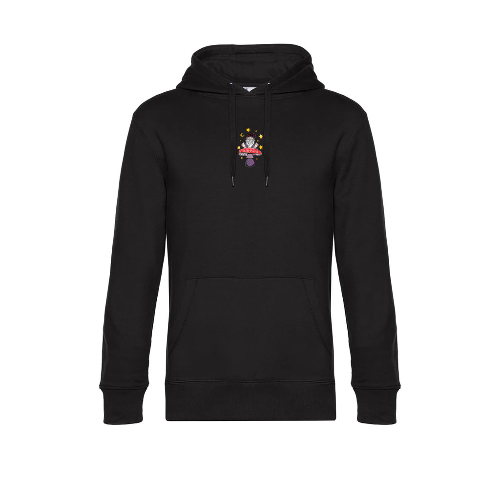 Mushroom Magic Black Hoodie