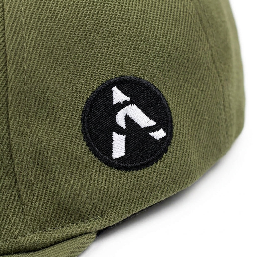 Stamp Olive Snapback