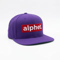 Box Logo Purple Snapback