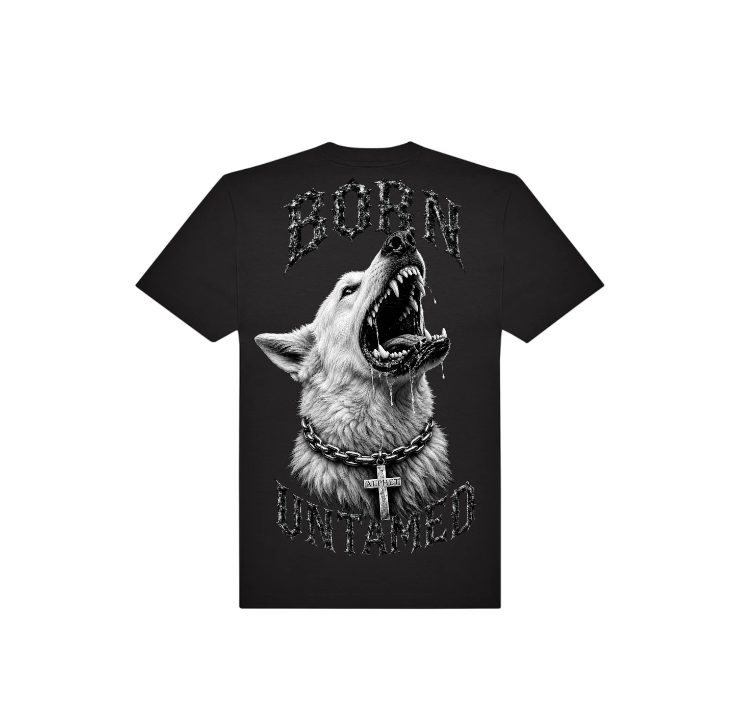 Untamed Black Tee