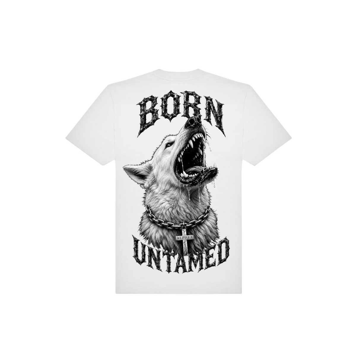 Untamed White Tee