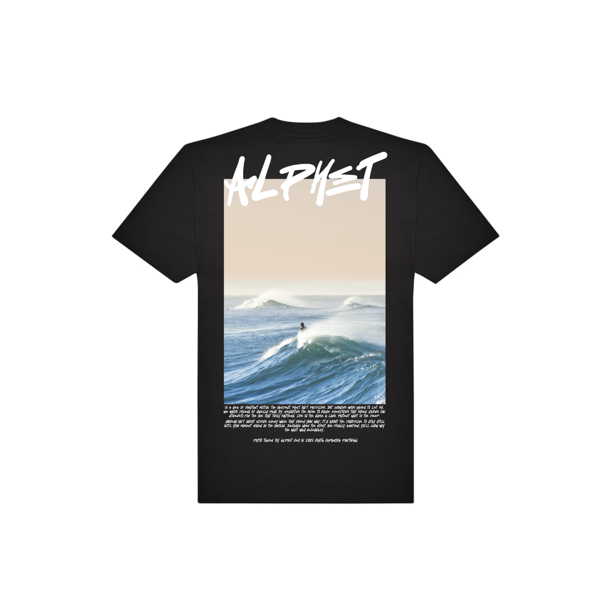 Frame of Mind 'Waiting' Black Tee