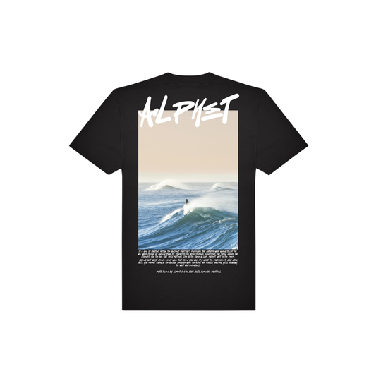 Frame of Mind 'Waiting' Black Tee