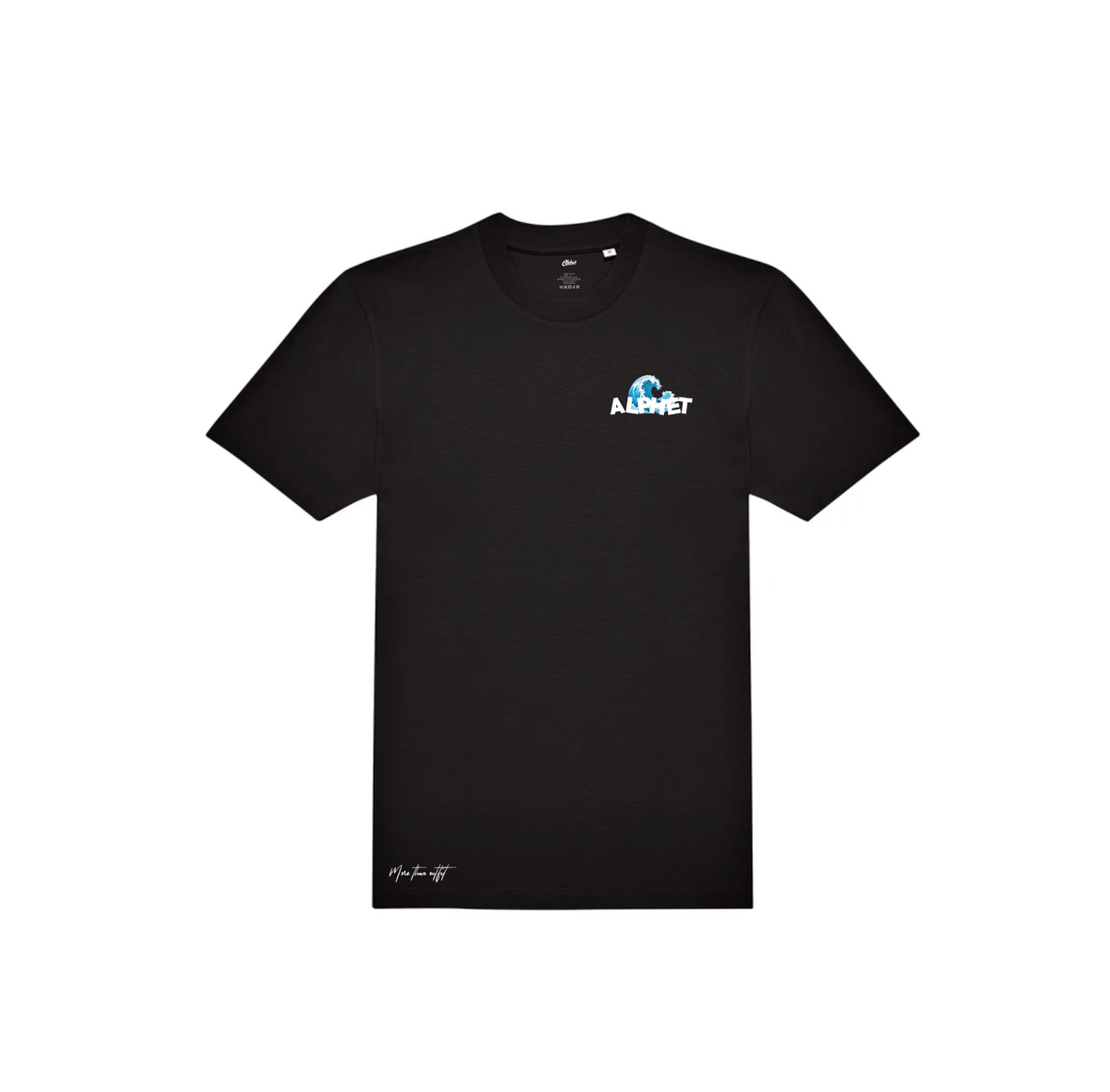 Wave Black Tee
